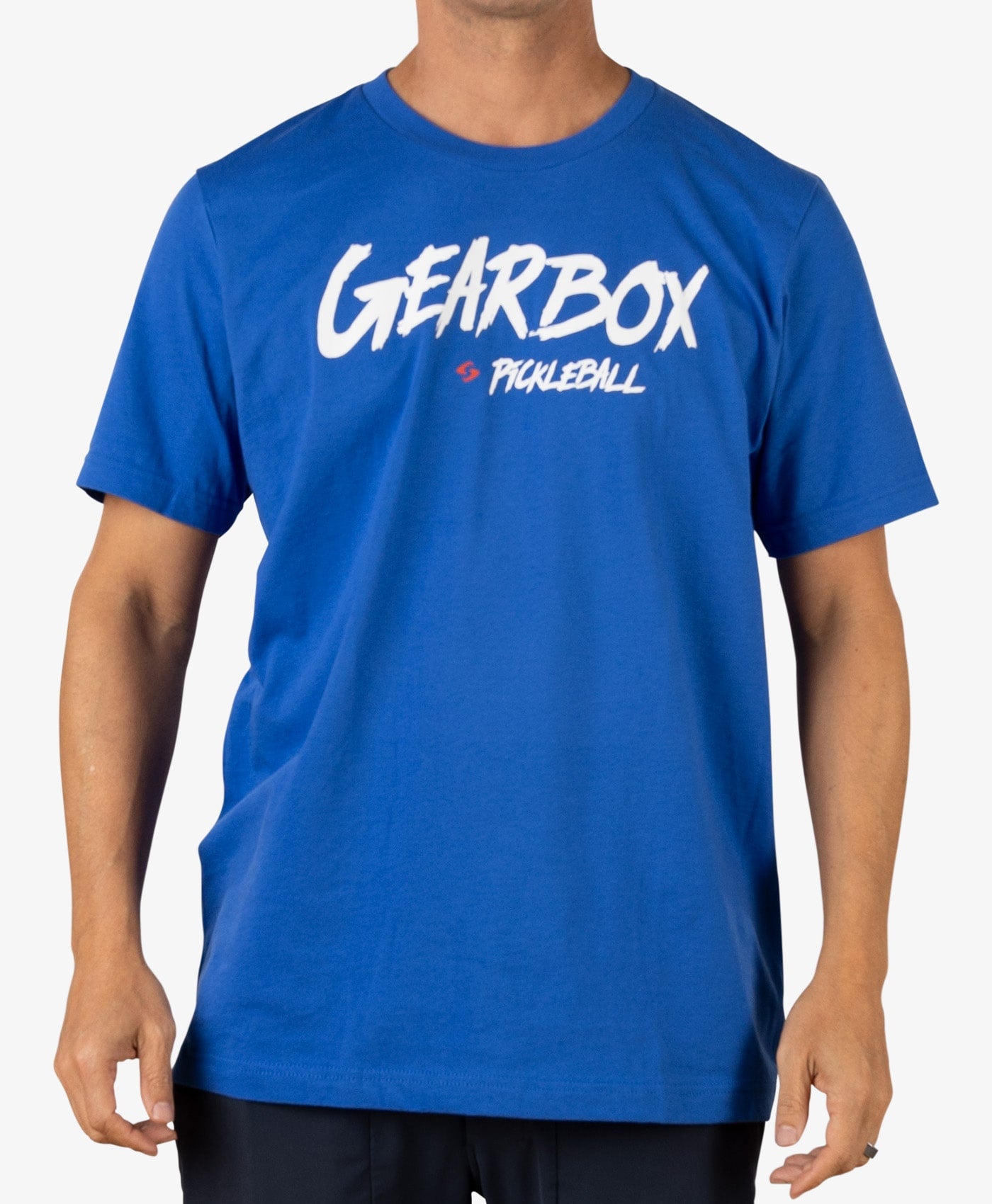 Script - Mens Cotton Tee Royal Blue
