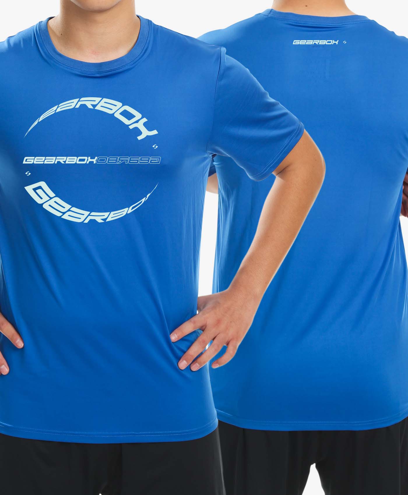 Vortex - Mens Cotton Tee Royal Blue