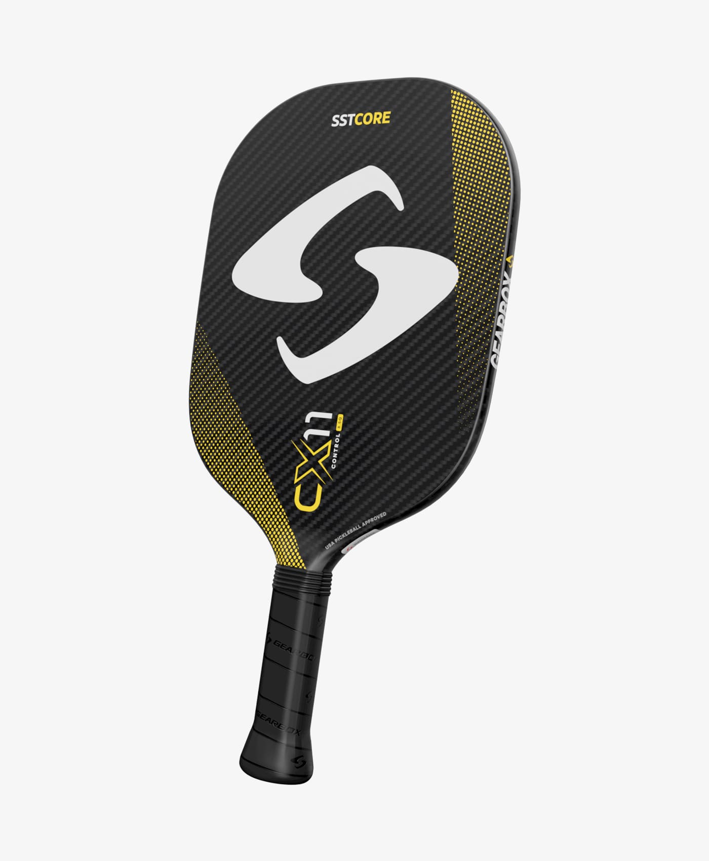 Gearbox CX11 Quad Control Pickleball Paddle – Yellow 8.5oz
