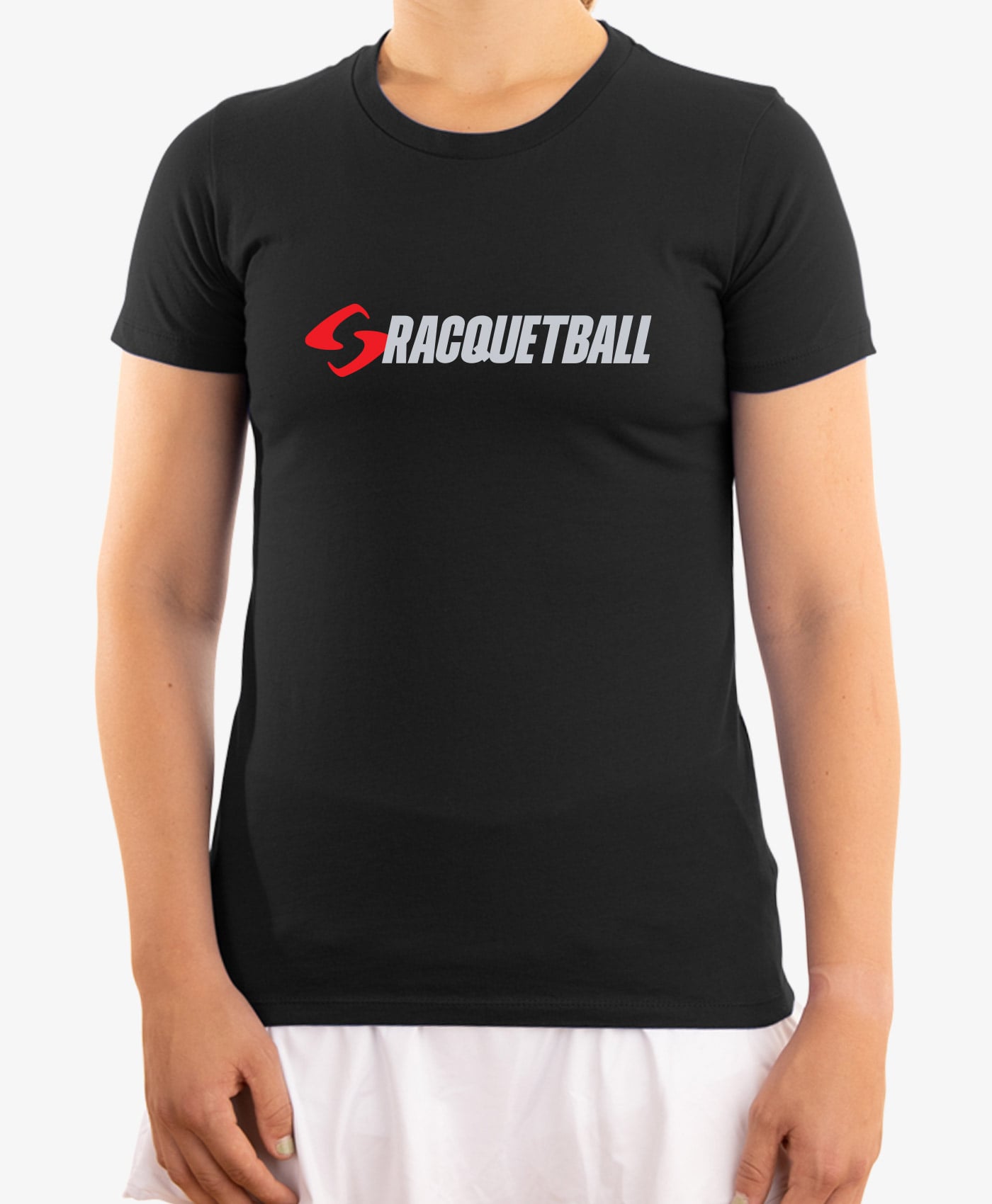 Field Racquetball - Cotton Tee Black