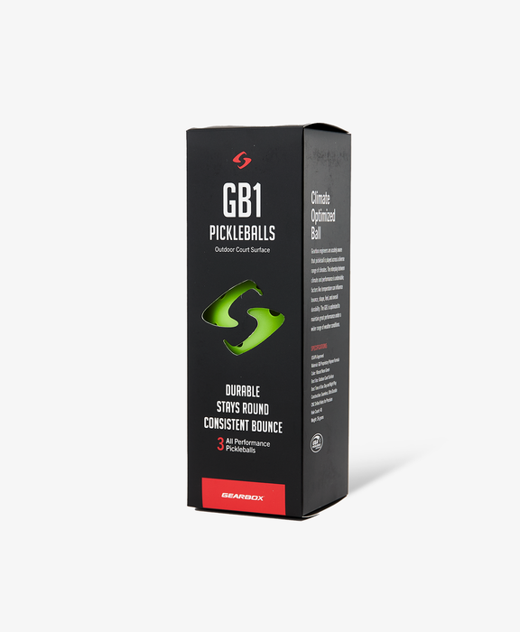 GB1 Pickleball 3 Ball Pack – Gearbox Sports