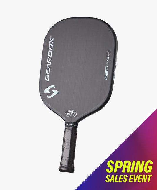 G20 - Quad 20mm Pickleball Paddle
