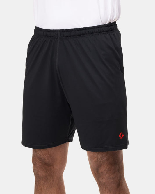 Gearbox Mens Shorts Red Icon