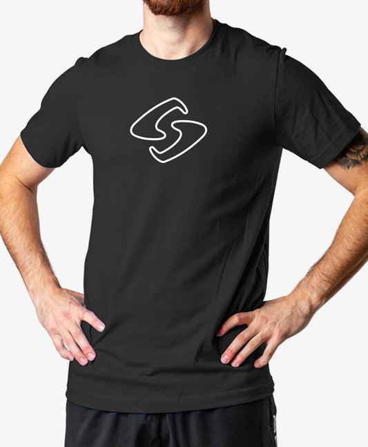 Icon - Mens Cotton Tee Black