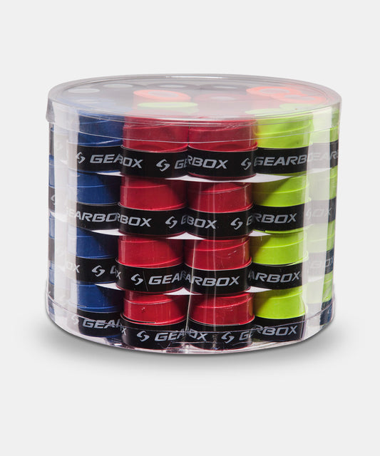 Overwrap Grip Bucket - 60 Pack - Varied Colors