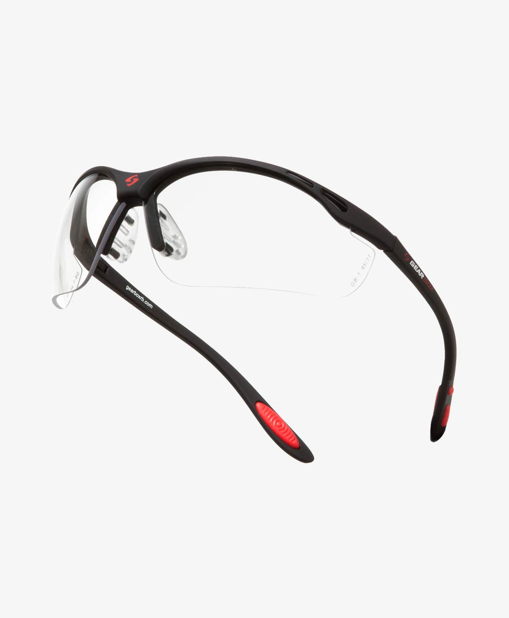 Gearbox Vision Eyewear Black Frame Gearbox Sports